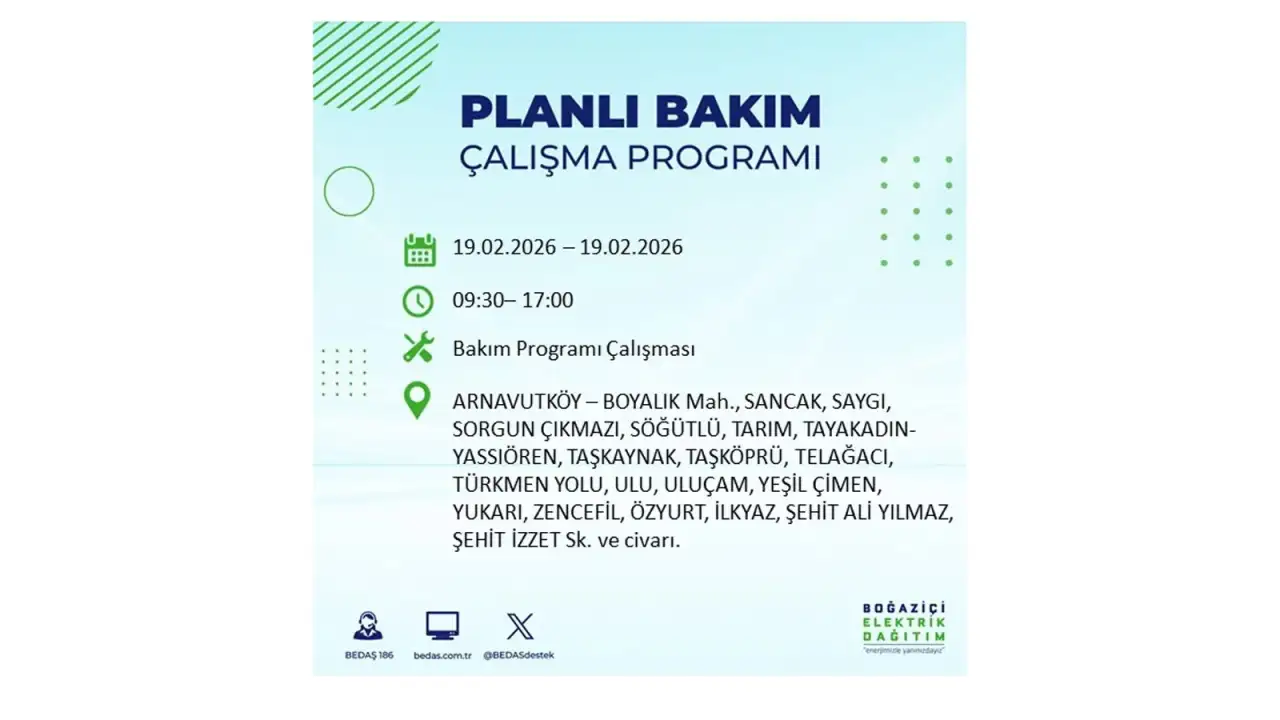 İstanbul’da yarın pek çok noktada planlı elektrik kesintileri: İlçe ilçe saatler açıklandı 15