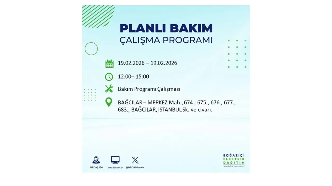 İstanbul’da yarın pek çok noktada planlı elektrik kesintileri: İlçe ilçe saatler açıklandı 16
