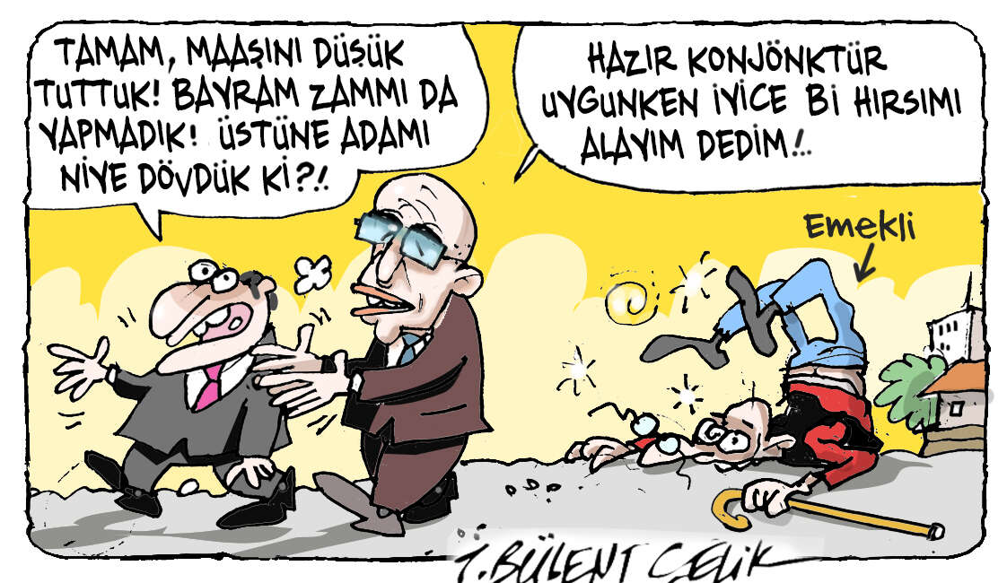 İ. Bülent Çelik'in 7 Mart 2026 tarihli karikatürü 1