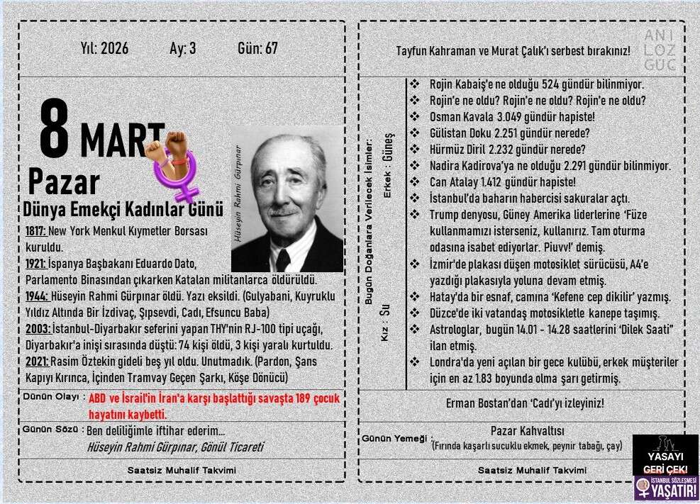 Dünya Emekçi Kadınlar Günü 1