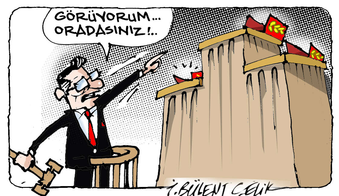 İ. Bülent Çelik'in 10 Mart 2026 tarihli karikatürü 1