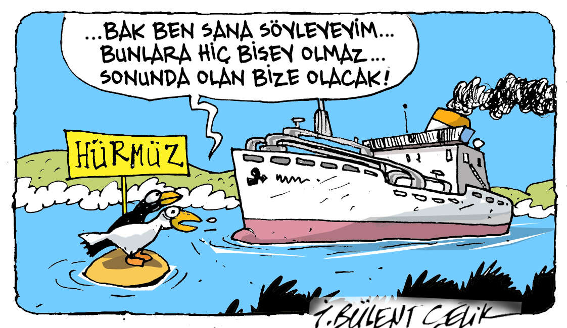 İ. Bülent Çelik'in 16 Mart 2026 tarihli karikatürü 1
