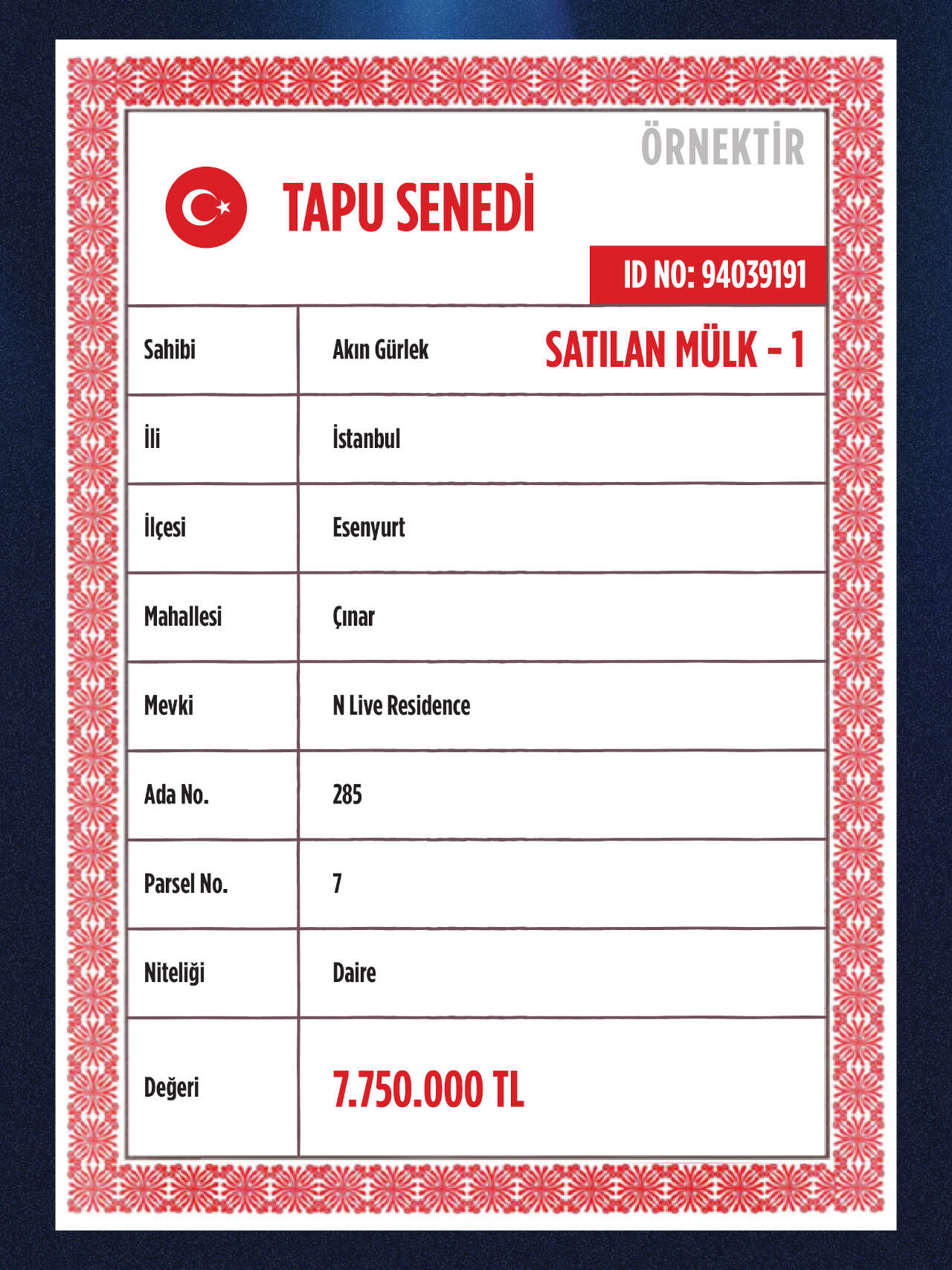 Özgür Özel açıkladı: İşte Akın Gürlek'in mal varlığı 14