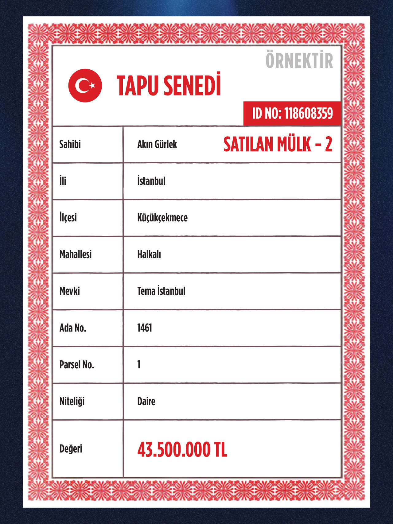 Özgür Özel açıkladı: İşte Akın Gürlek'in mal varlığı 15