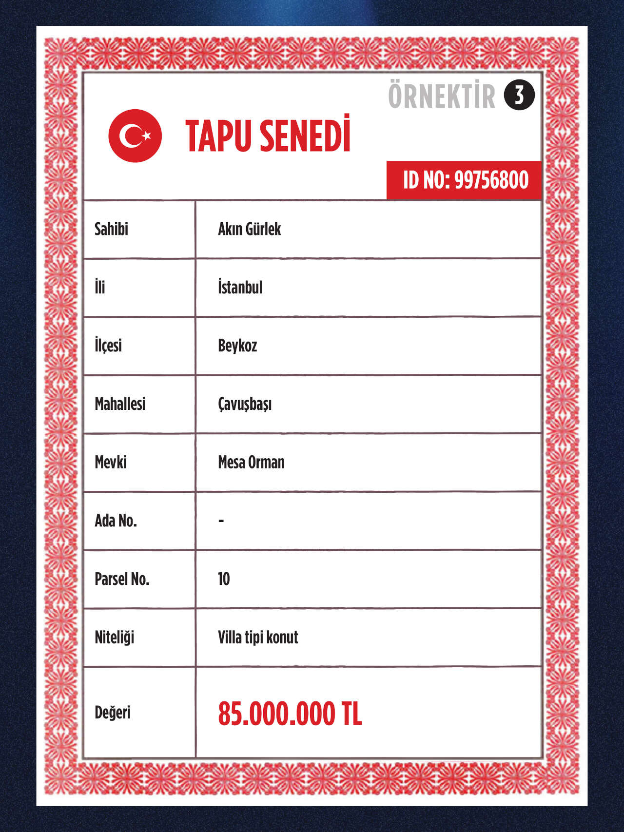 Özgür Özel açıkladı: İşte Akın Gürlek'in mal varlığı 4