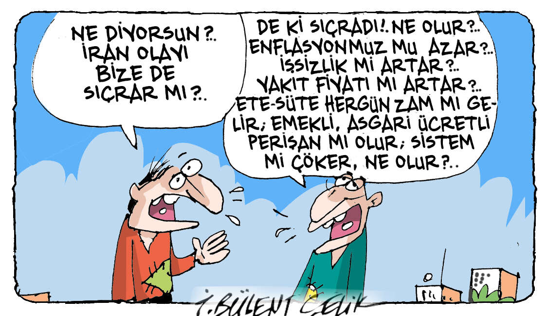 İ. Bülent Çelik'in 3 Mart 2026 tarihli karikatürü 1