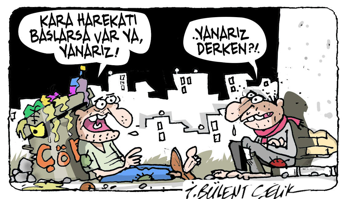 İ. Bülent Çelik'in 28 Mart 2026 tarihli karikatürü 1