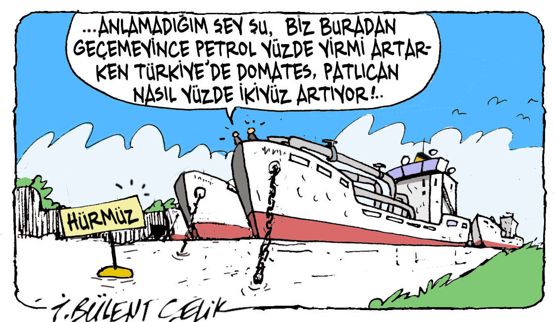 İ. Bülent Çelik'in 30 Mart 2026 tarihli karikatürü 1
