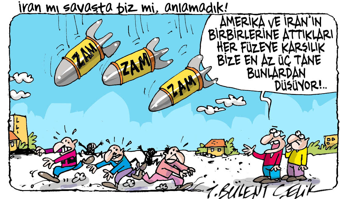 İ. Bülent Çelik'in 6 Nisan 2026 tarihli karikatürü 1