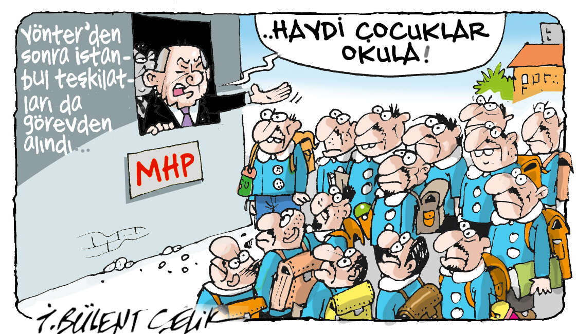 İ. Bülent Çelik'in 8 Nisan 2026 tarihli karikatürü 1