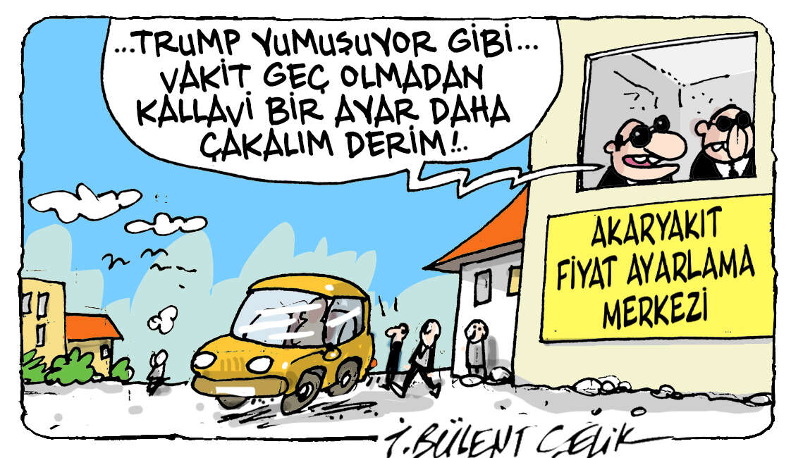 İ. Bülent Çelik'in 9 Nisan 2026 tarihli karikatürü 1