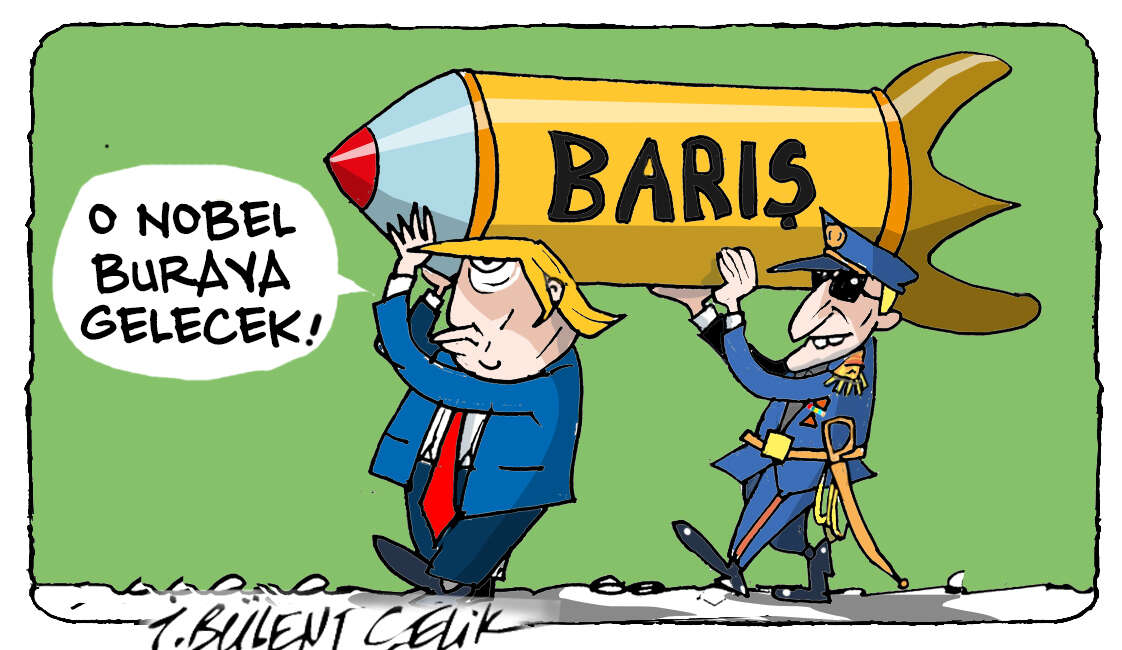 İ. Bülent Çelik'in 10 Nisan 2026 tarihli karikatürü 1