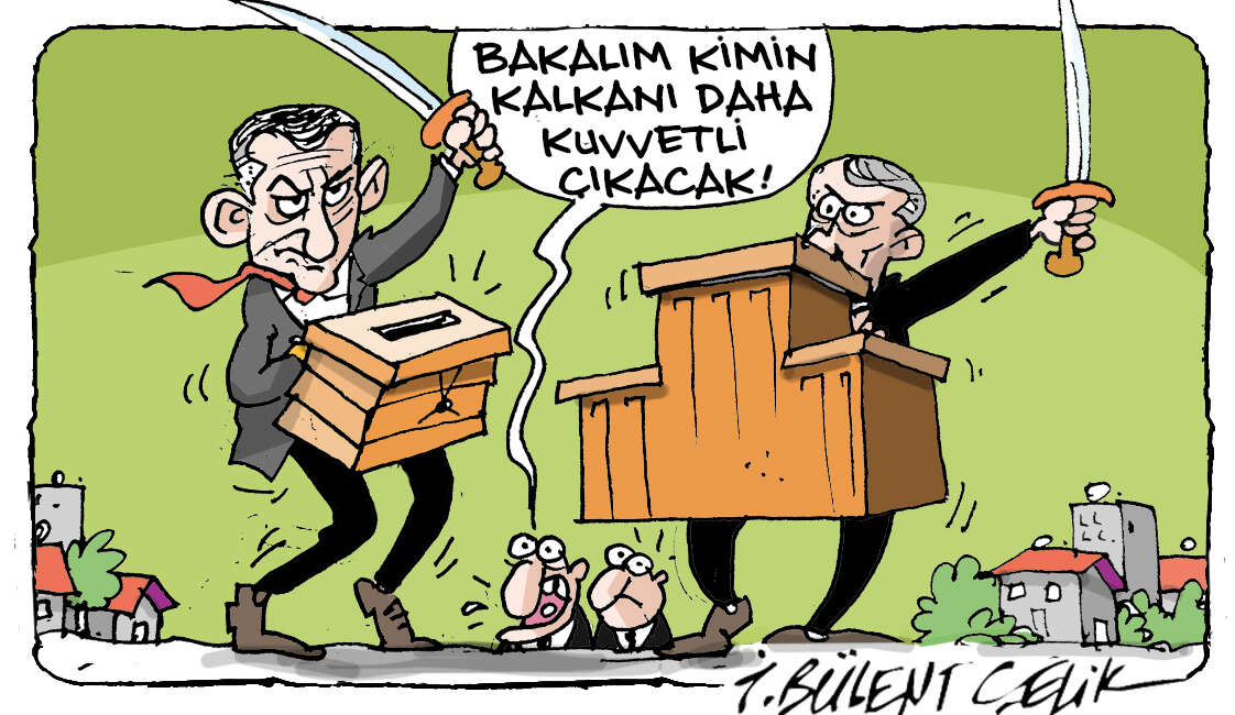 İ. Bülent Çelik'in 12 Nisan 2026 tarihli karikatürü 1