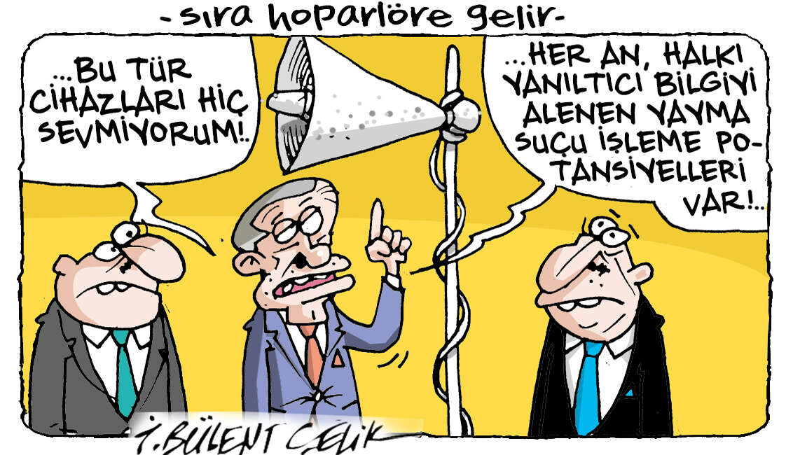 İ. Bülent Çelik'in 16 Nisan 2026 tarihli karikatürü 1