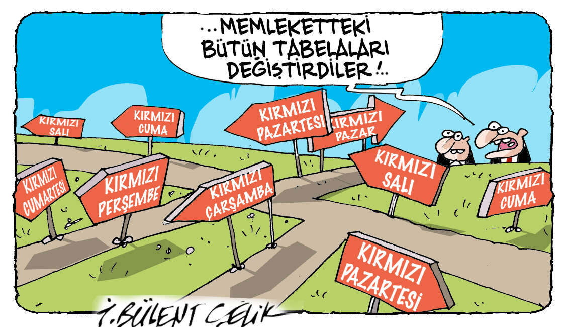 İ. Bülent Çelik'in 19 Nisan 2026 tarihli karikatürü 1