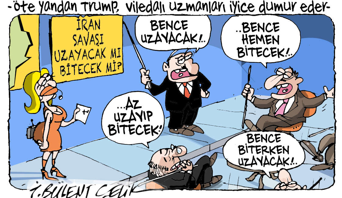 İ. Bülent Çelik'in 20 Nisan 2026 tarihli karikatürü 1