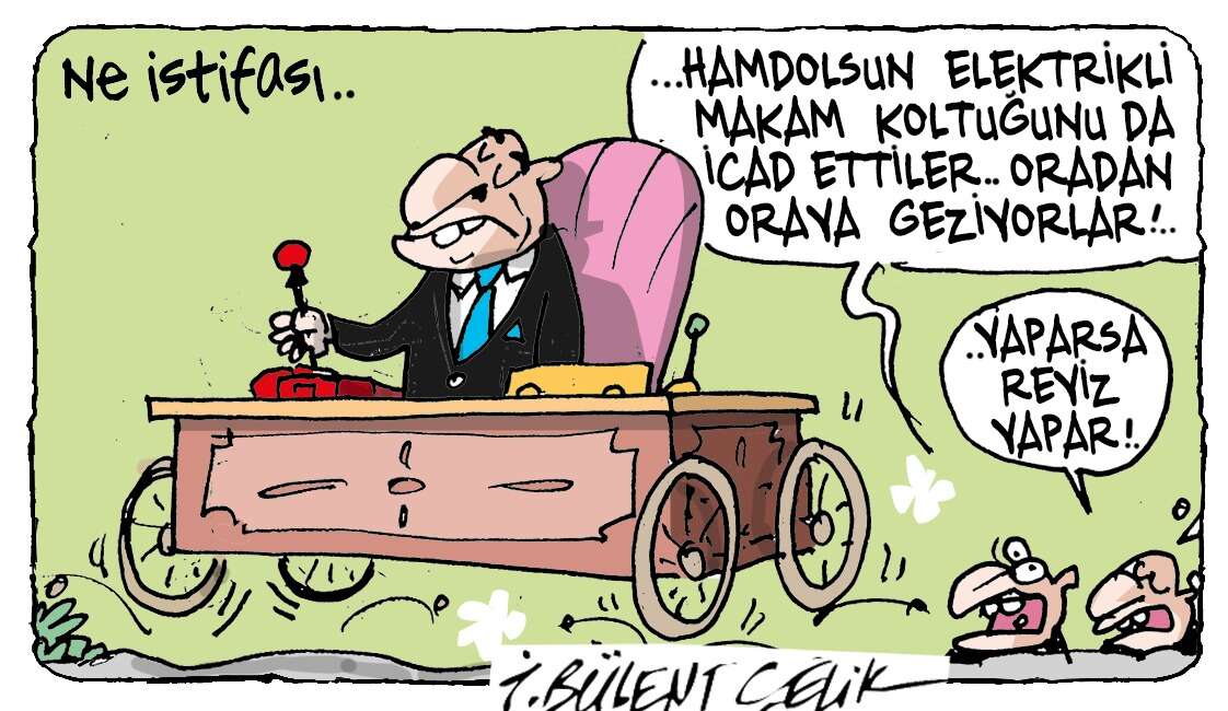 İ. Bülent Çelik'in 22 Nisan 2026 tarihli karikatürü 1