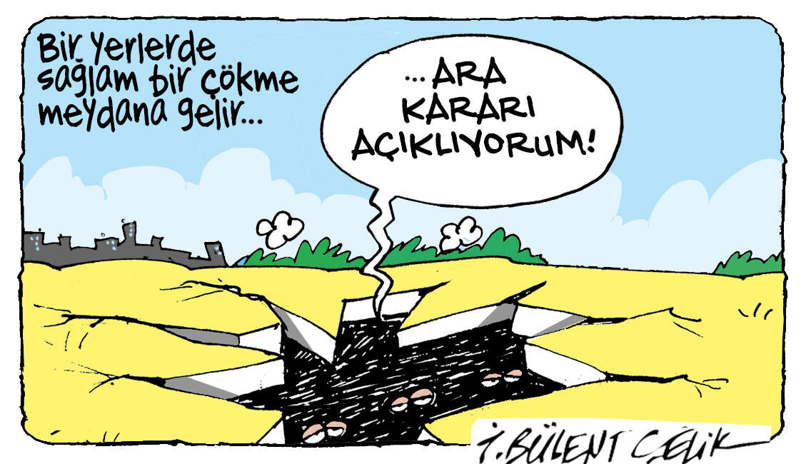 İ. Bülent Çelik'in 3 Nisan 2026 tarihli karikatürü 1