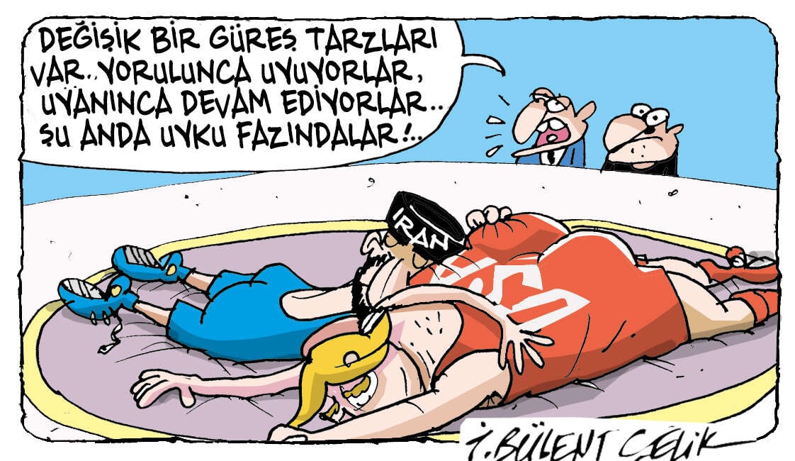 İ. Bülent Çelik'in 24 Nisan 2026 tarihli karikatürü 1