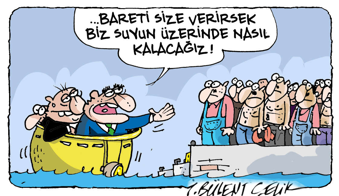 İ. Bülent Çelik'in 25 Nisan 2026 tarihli karikatürü 1
