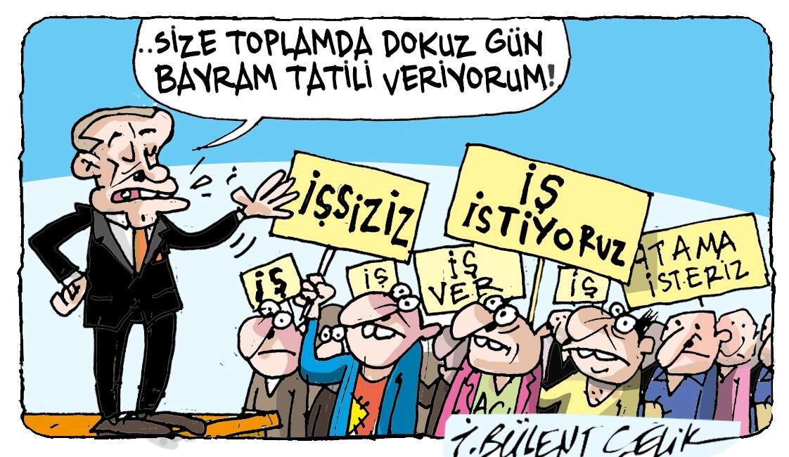 İ. Bülent Çelik'in 7 Mayıs 2026 tarihli karikatürü 1
