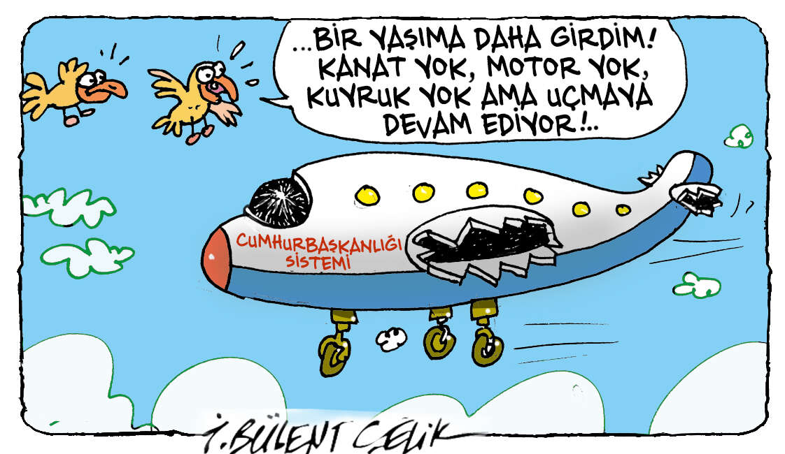 İ. Bülent Çelik'in 8 Mayıs 2026 tarihli karikatürü 1