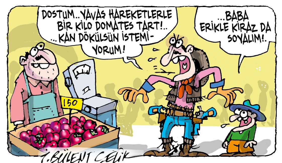İ. Bülent Çelik'in 13 Mayıs 2026 tarihli karikatürü 1