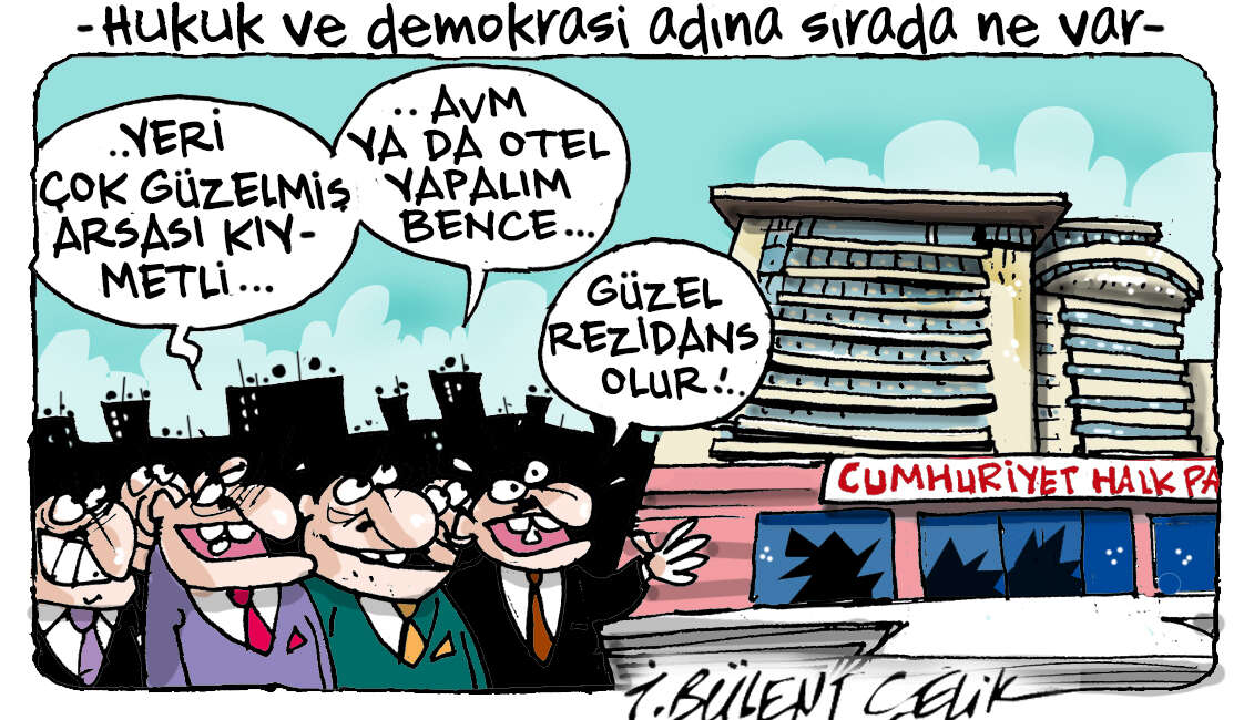 İ. Bülent Çelik'in 25 Mayıs 2026 tarihli karikatürü 1