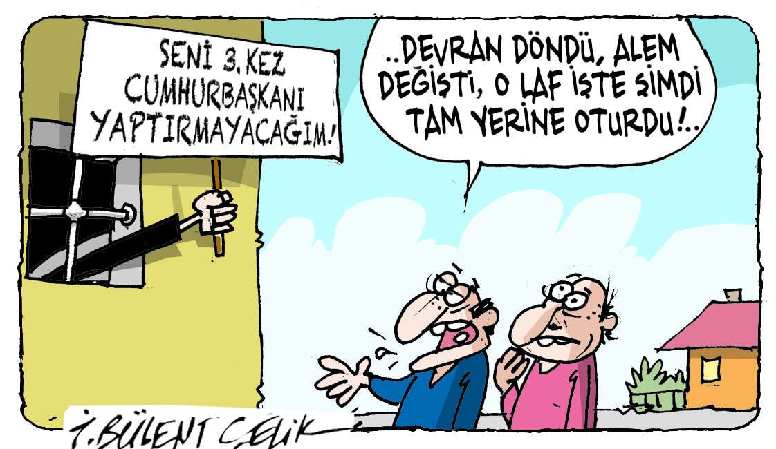 İ. Bülent Çelik'in 4 Mayıs 2026 tarihli karikatürü 1