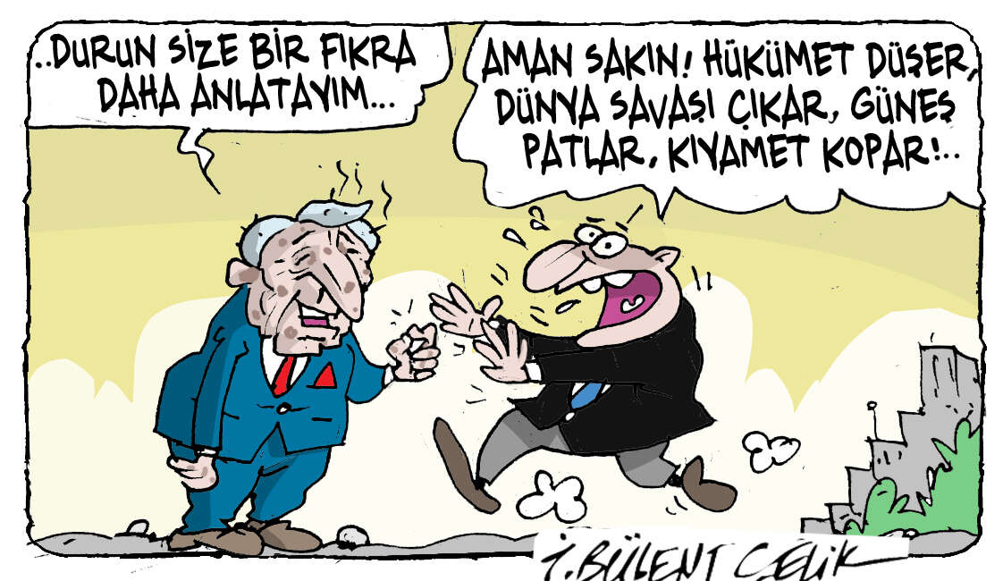 İ. Bülent Çelik'in 8 Haziran 2026 tarihli karikatürü 1
