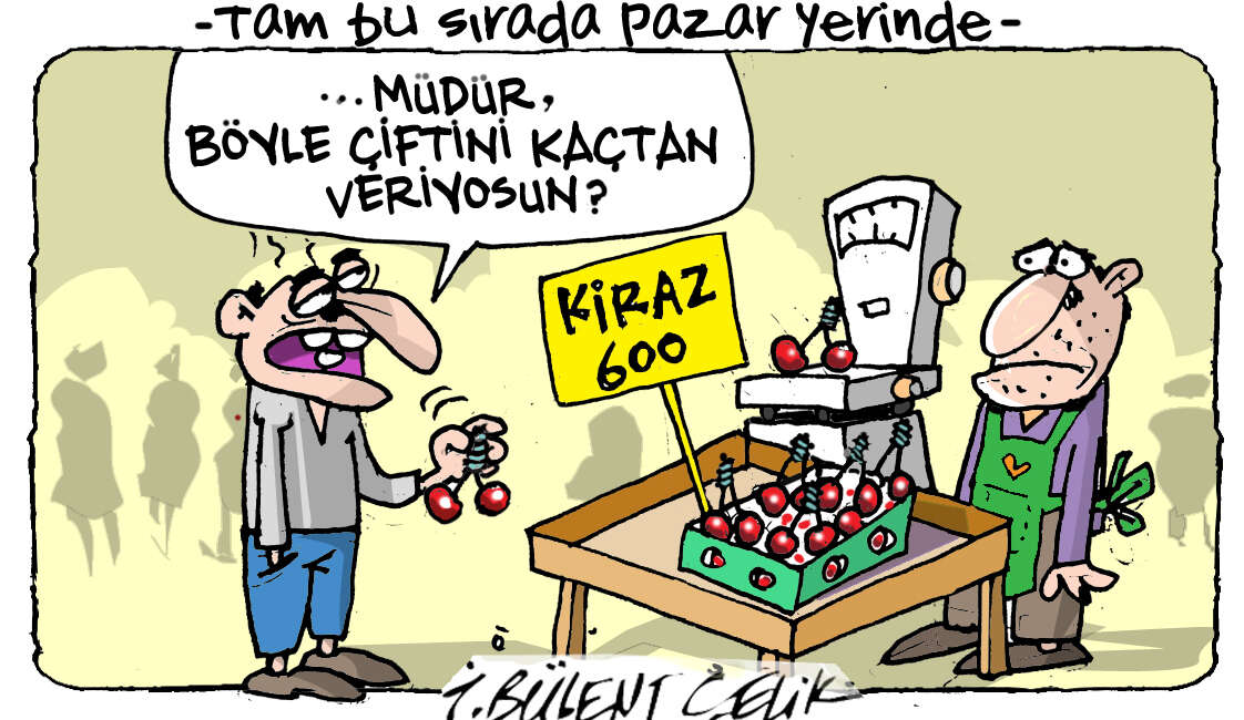 İ. Bülent Çelik'in 10 Haziran 2026 tarihli karikatürü 1