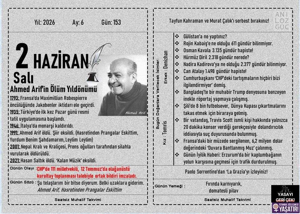 Ahmed Arif'in Ölüm Yıldönümü 1