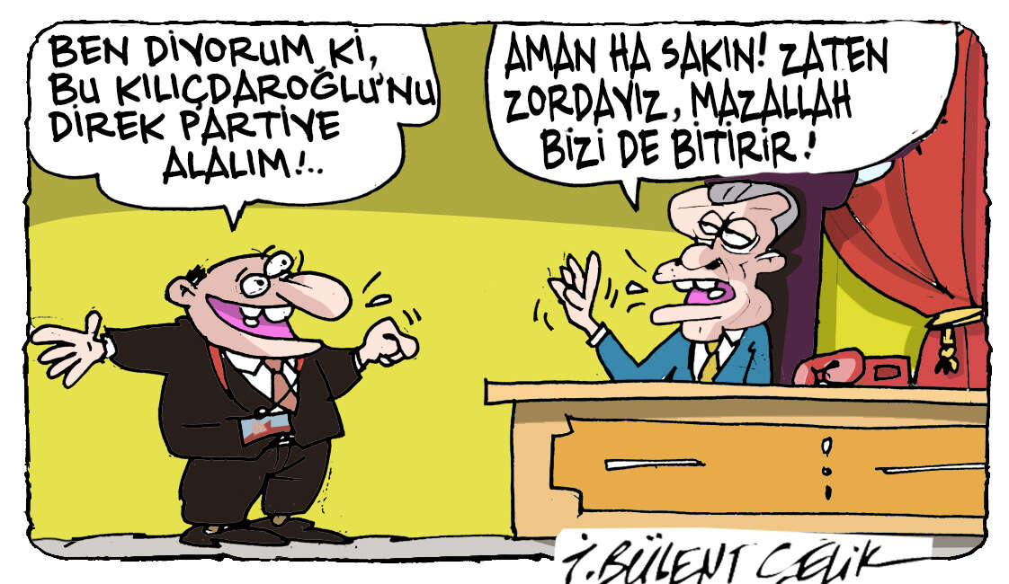İ. Bülent Çelik'in 13 Haziran 2026 tarihli karikatürü 1
