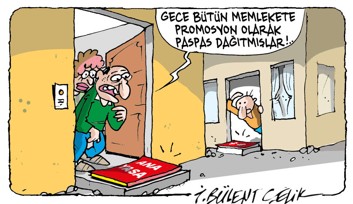 İ. Bülent Çelik'in 3 Haziran 2026 tarihli karikatürü 1