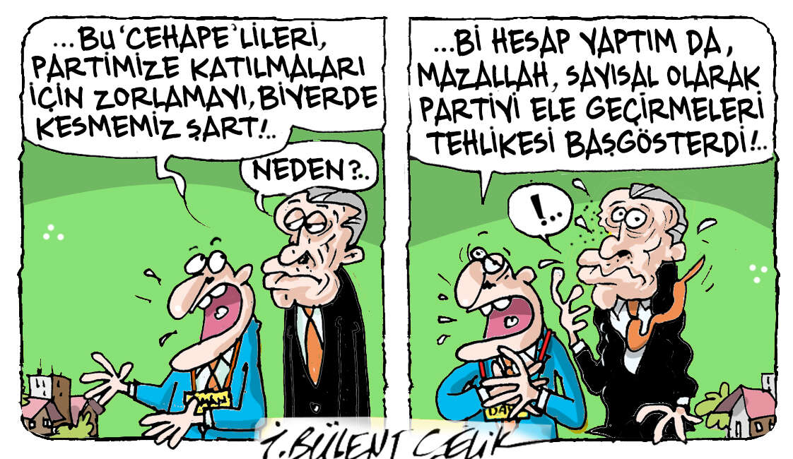 İ. Bülent Çelik'in 28 Haziran 2026 tarihli karikatürü 1