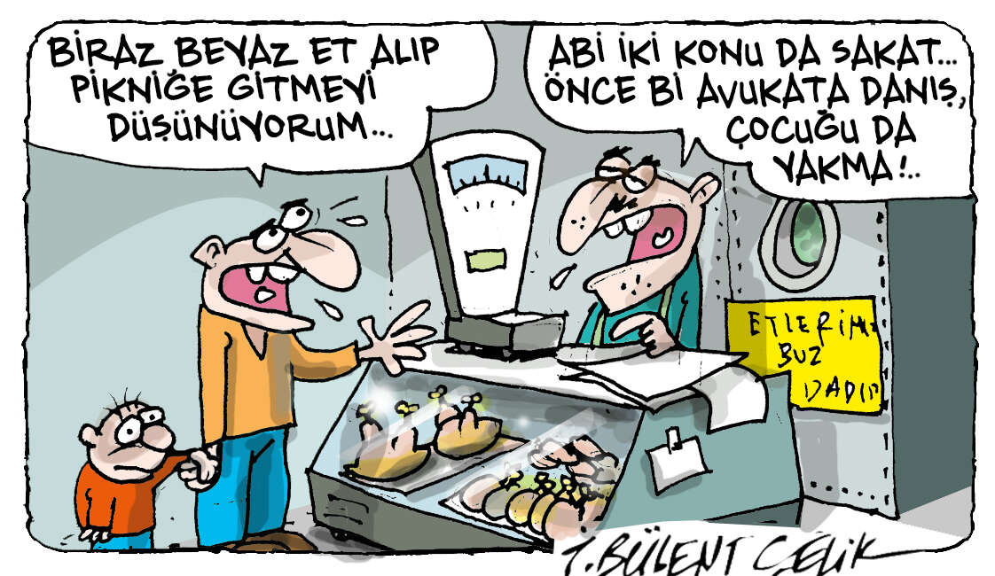 İ. Bülent Çelik'in 5 Temmuz 2026 tarihli karikatürü 1