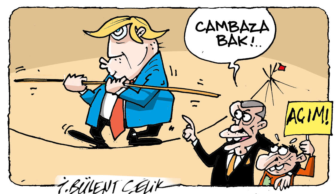 İ. Bülent Çelik'in  Temmuz 2026 tarihli karikatürü 1