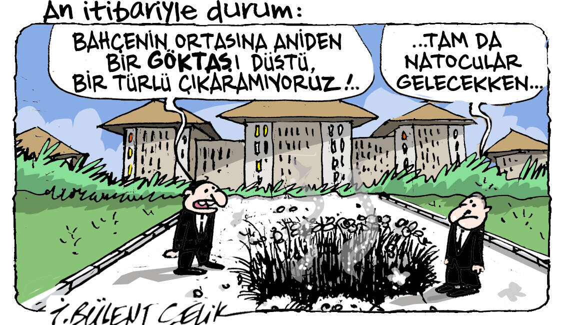 İ. Bülent Çelik'in 7 Temmuz 2026 tarihli karikatürü 1