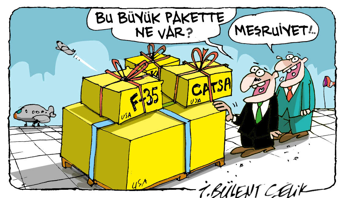 İ. Bülent Çelik'in 8 Temmuz 2026 tarihli karikatürü 1