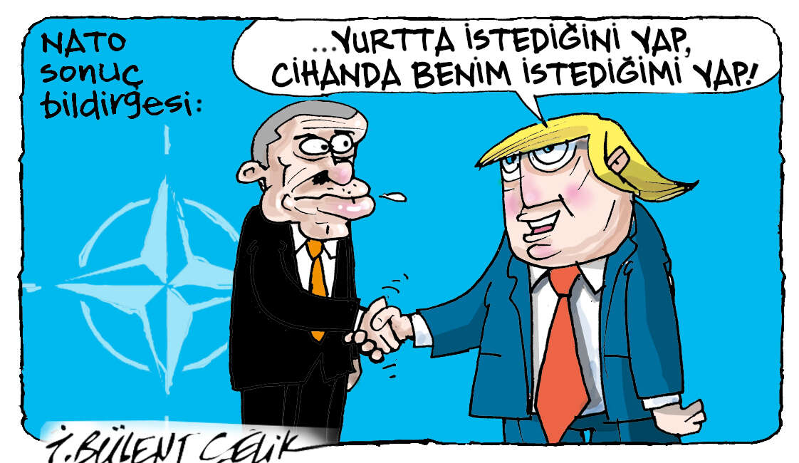 İ. Bülent Çelik'in 9 Temmuz 2026 tarihli karikatürü 1
