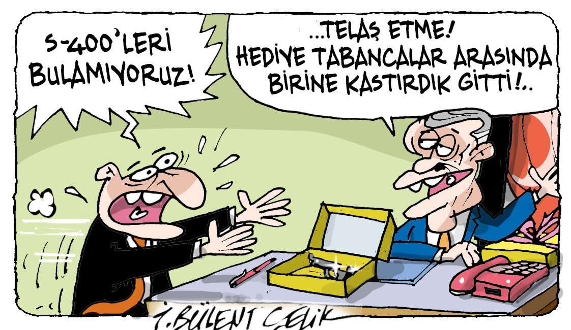 İ. Bülent Çelik'in 10 Temmuz 2026 tarihli karikatürü 1