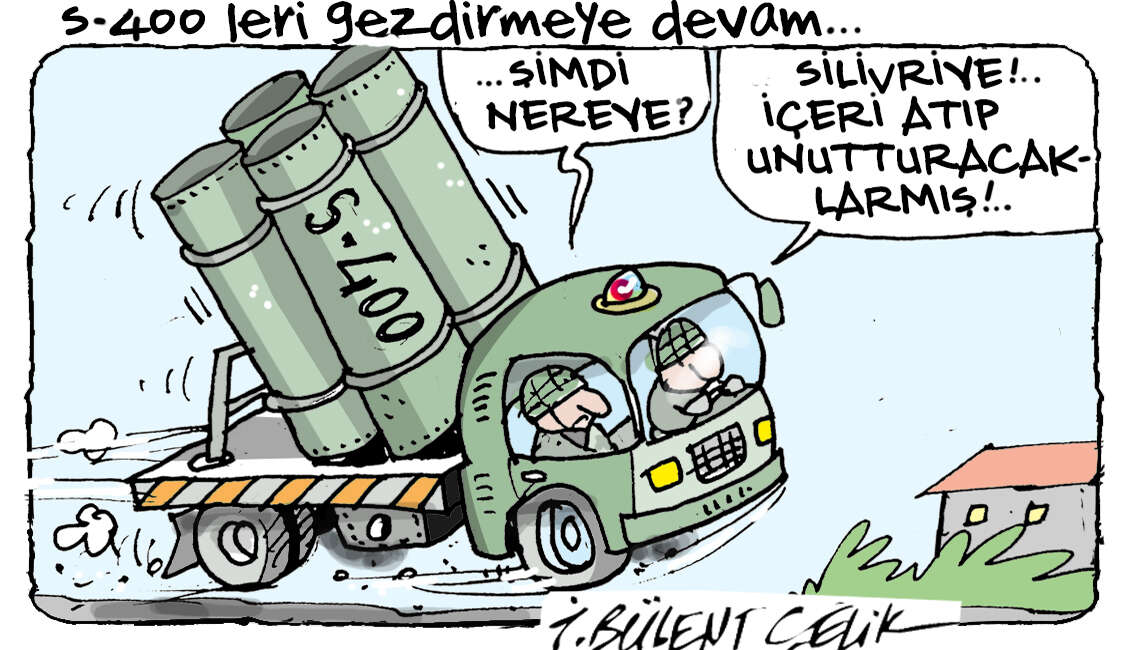 İ. Bülent Çelik'in 13 Temmuz 2026 tarihli karikatürü 1