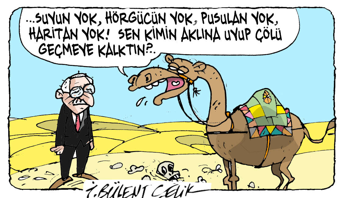 İ. Bülent Çelik'in 20 Temmuz 2026 tarihli karikatürü 1