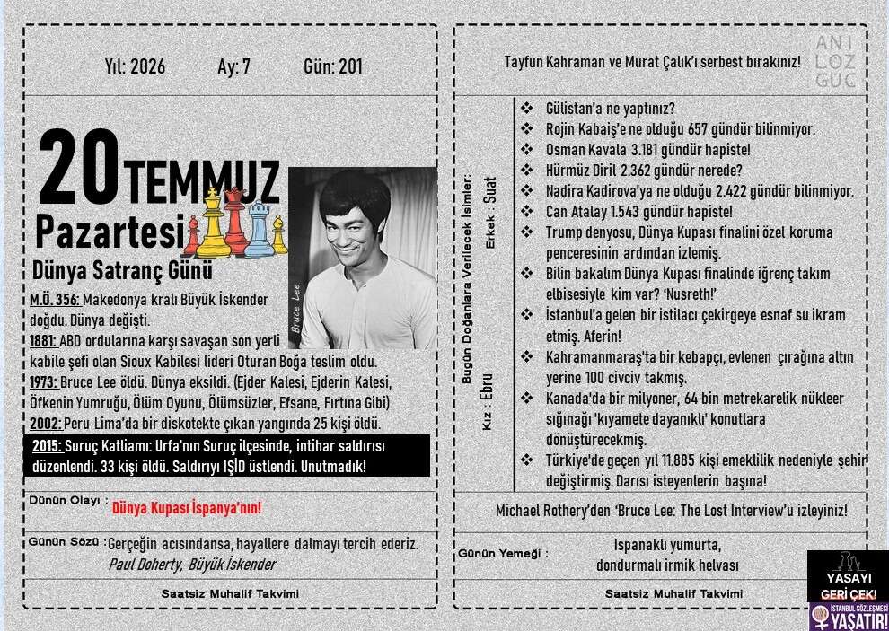 Dünya Satranç Günü 1