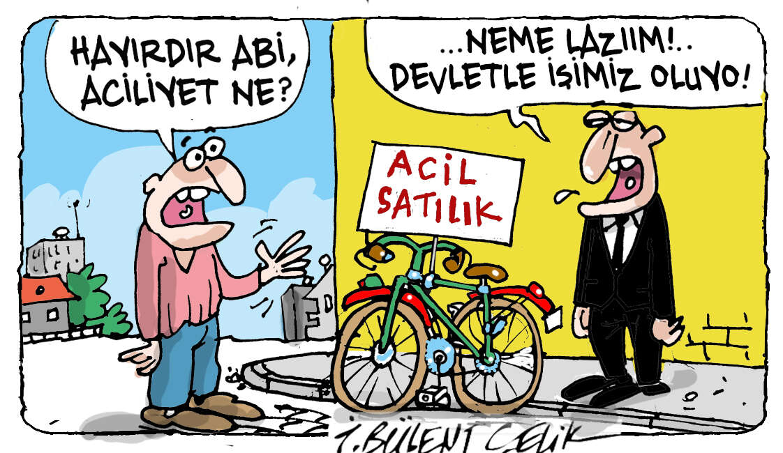 İ. Bülent Çelik'in 28 Temmuz 2026 tarihli karikatürü 1
