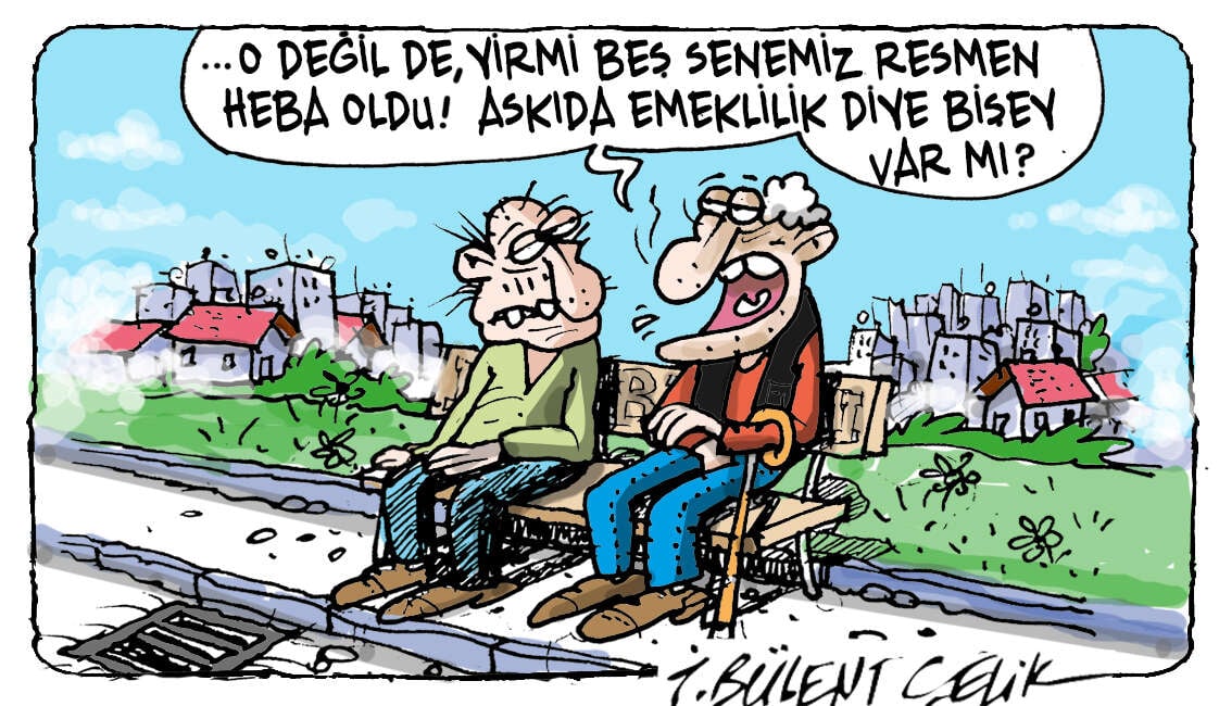 İ. Bülent Çelik'in 9 Ağustos 2026 tarihli karikatürü 1