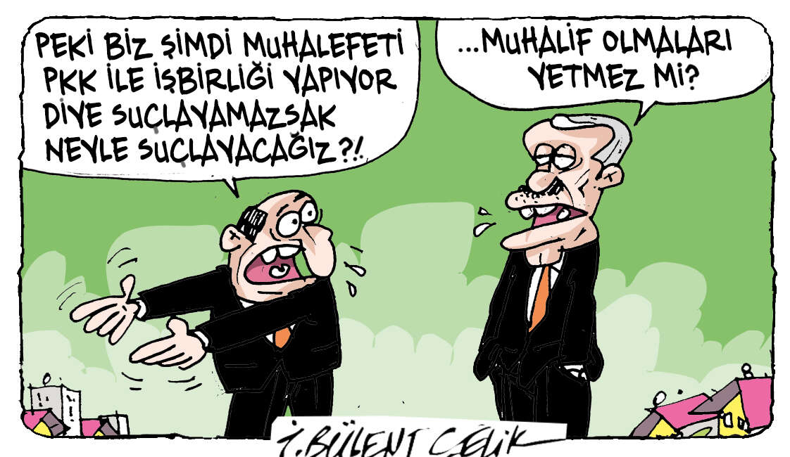 İ. Bülent Çelik'in 12 Ağustos 2026 tarihli karikatürü 1