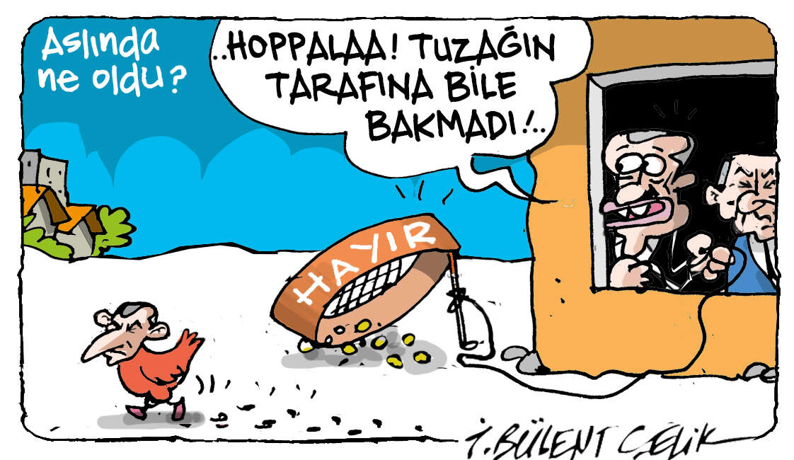 İ. Bülent Çelik'in 13 Ağustos 2026 tarihli karikatürü 1