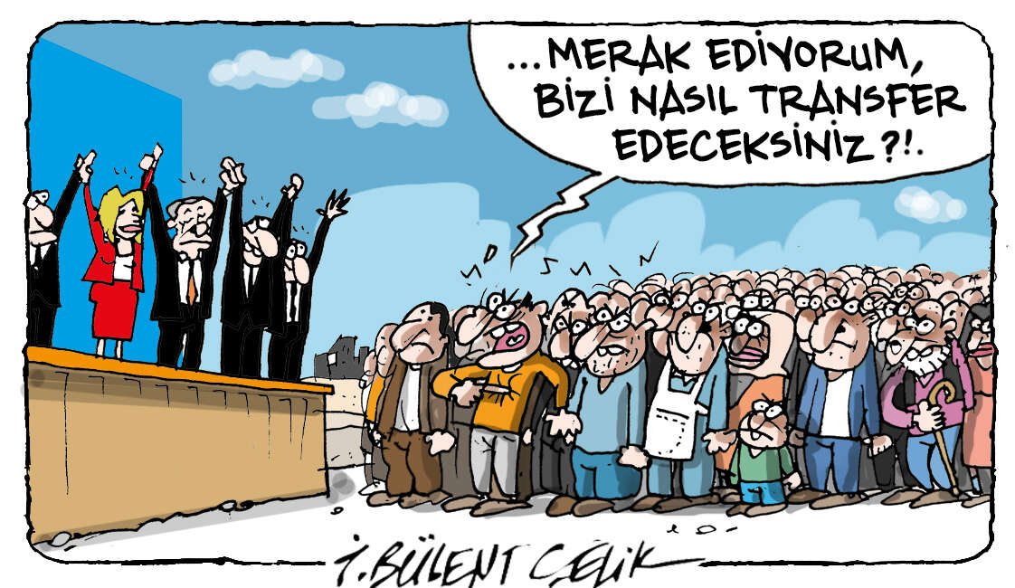 İ. Bülent Çelik'in 19 Ağustos 2026 tarihli karikatürü 1