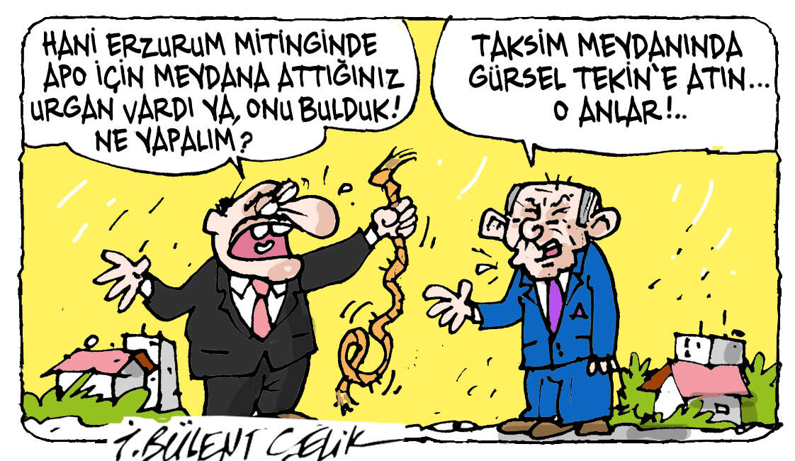 İ. Bülent Çelik'in 25 Ağustos 2026 tarihli karikatürü 1